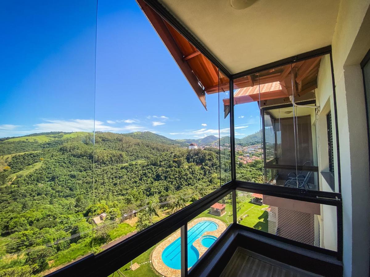 Ferienwohnung Lindo Apto Com Lazer Completo Em Águas de Lindóia Exterior foto