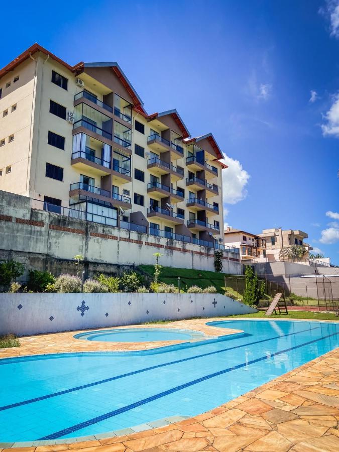 Ferienwohnung Lindo Apto Com Lazer Completo Em Águas de Lindóia Exterior foto